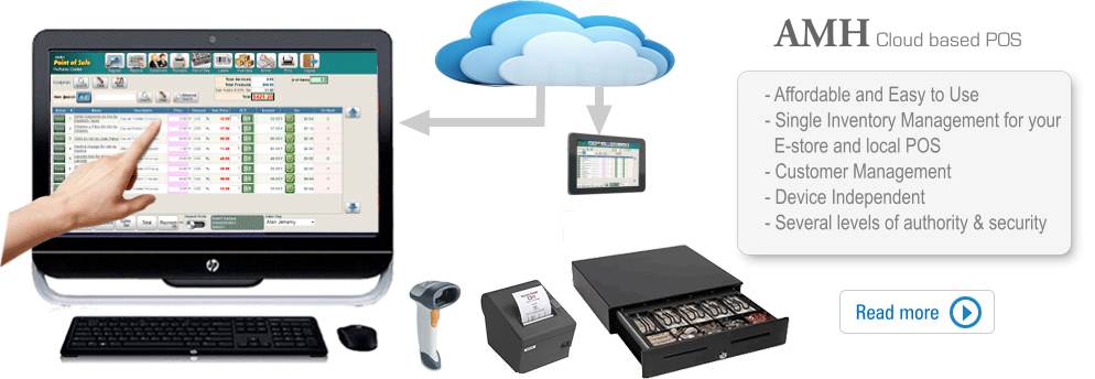 AMH Cloud based POS  - Web application